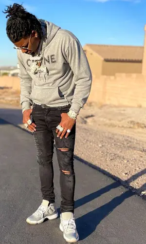 CJ So Cool wearing Celine hoody
