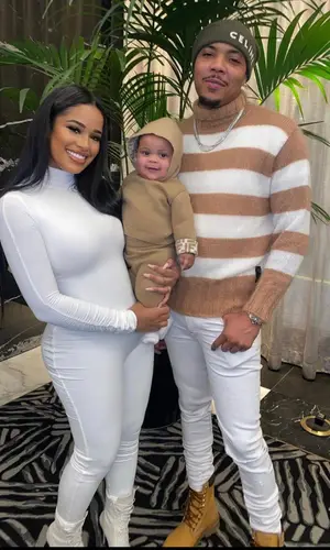 G Herbo wearing Celine boots