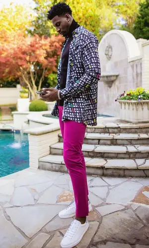 Jaren Jackson Jr. wearing Bottega Veneta shirt