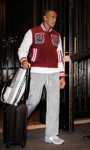 Rajon Rondo wearing New Balance sneakers