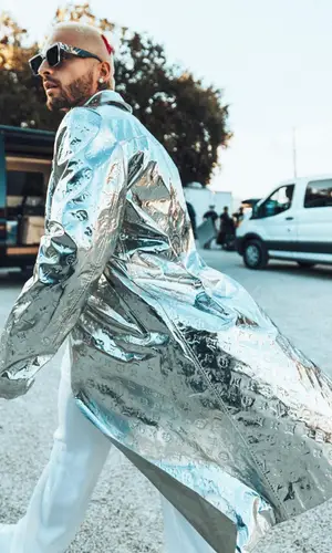 Maluma’s Outfit in Louis Vuitton Pants (2021)