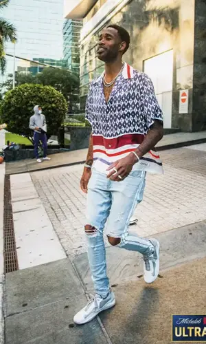 Will Barton wearing Amiri jeans