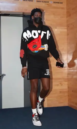 Jaren Jackson Jr. wearing Cactus Plant Flea Market hoody