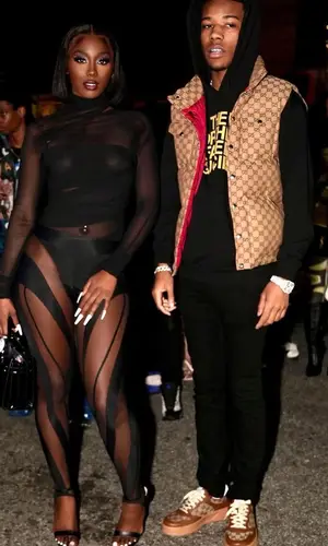 Nardo Wick wearing Gucci hoody