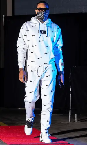 John Wall wearing Nike hoody