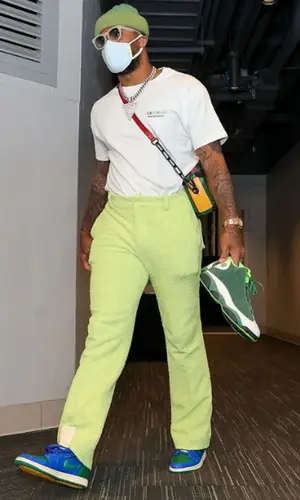 PJ Tucker wearing Travis Scott Merch t-shirt