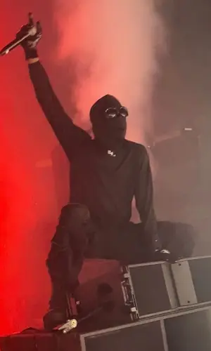 Playboi Carti wearing Balenciaga eyewear