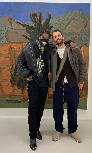ASAP Rocky wearing Kapital other