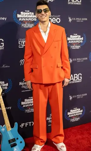 Tyler Herro wearing Casablanca jacket