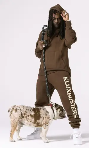 Chief Keef wearing Wckdthghts pants