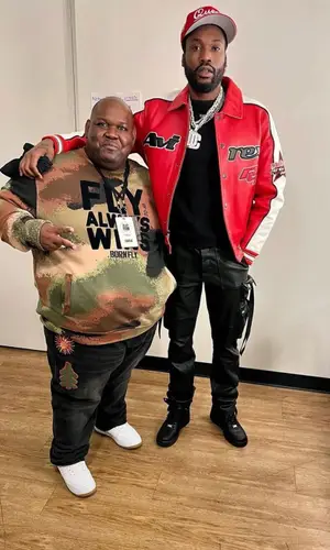 Meek Mill wearing Nike other