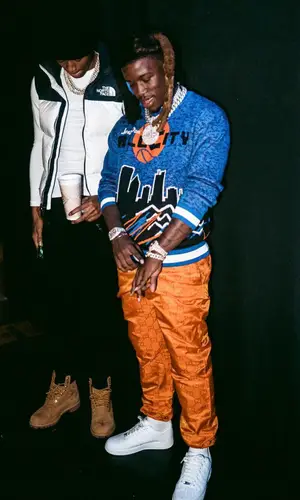 Hot Boii wearing Gucci pants