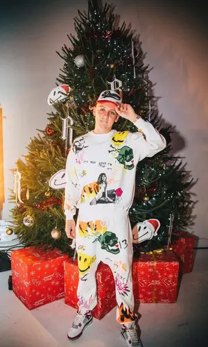 Aitch wearing R13 pants