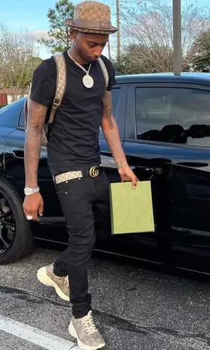 Funny Mike wearing Gucci hat