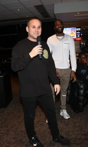 Meek Mill wearing Fear of God pants