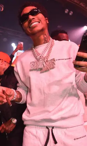 Lil Meech wearing Chrome Hearts eyewear