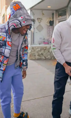 Cochise wearing Hypland jacket