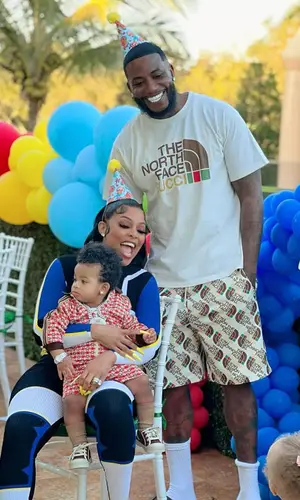 Gucci Mane wearing Gucci t-shirt