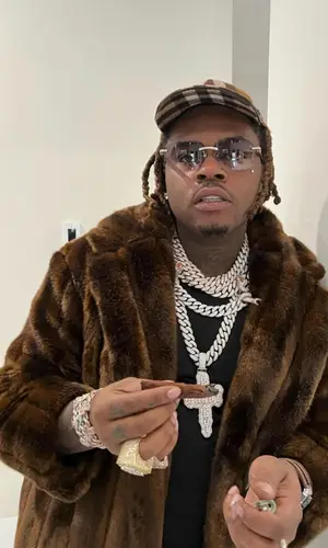 Gunna wearing Fendi bag
