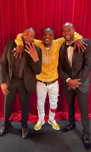 DaBaby wearing Celine sweater