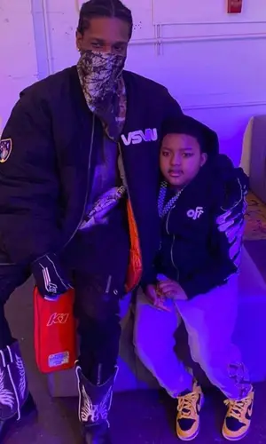 ASAP Rocky wearing K1 glov
