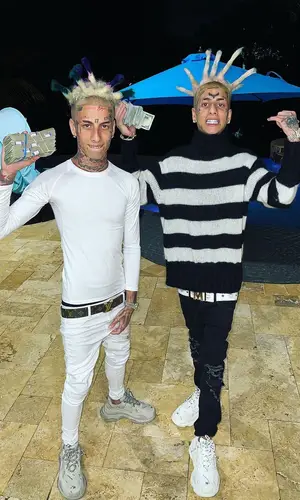Kodiyakredd wearing Fendi sweater