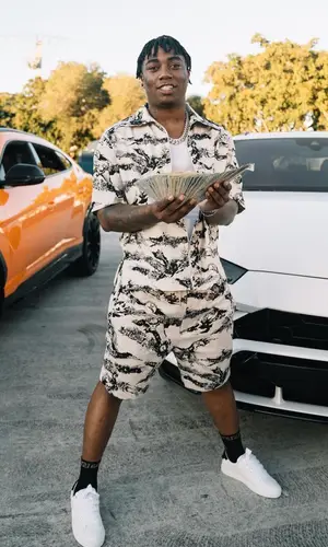 Fredo Bang wearing Givenchy shirt