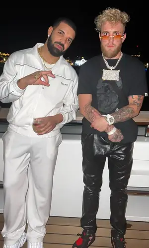 Drake wearing Celine pants