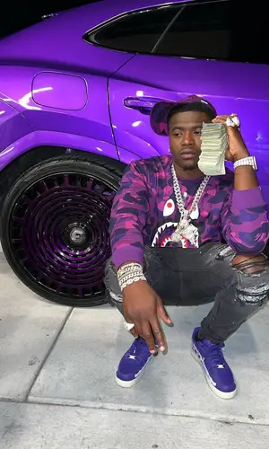 Bankroll Freddie wearing Bape cap