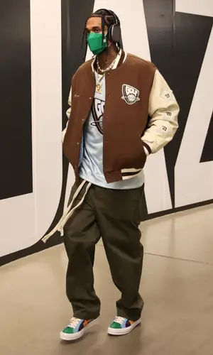 Jordan Clarkson wearing Apple other
