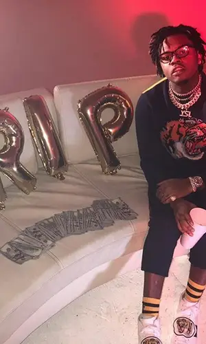 Gunna wearing Gucci sweater