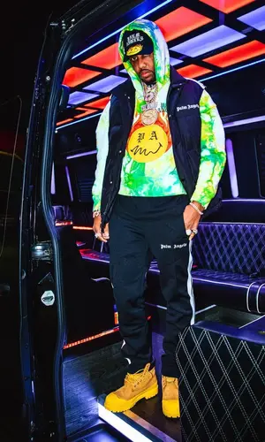 Fabolous wearing Bee Line boots