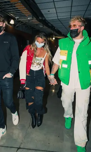 Jake Paul wearing Cartier eyewear