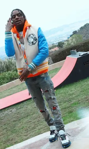 Soulja Boy wearing Billionaire Boys Club jacket