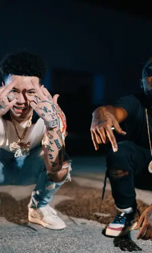 Lil Mosey wearing Gucci shirt