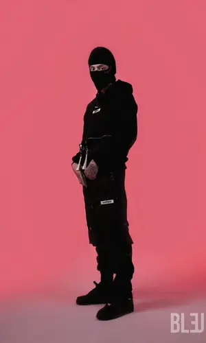Central Cee wearing Saint Mind hoody