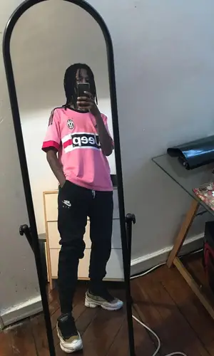 Yuzi wearing Adidas jersey