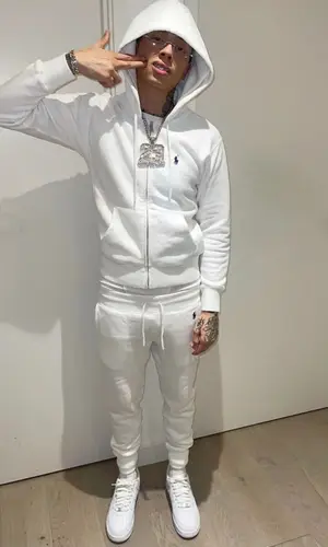 Central Cee’s Outfit in The North Face Jacket, Polo Ralph Lauren Hoodie & Nike Sneakers (2022)