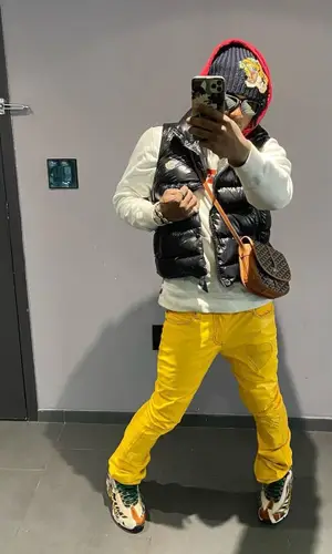 TyFontaine wearing Supreme top