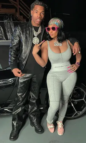 Nicki Minaj wearing Chanel sneakers
