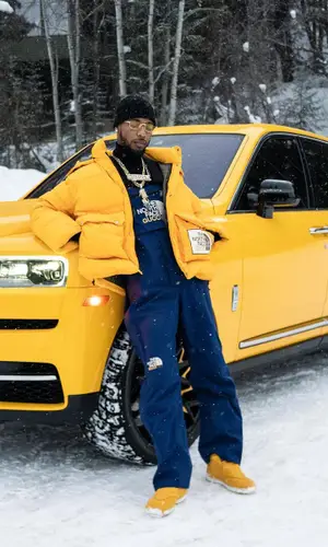 Key Glock’s Outfit in The North Face Jacket, Jordan Sneakers & Gucci Eyewear (2022)