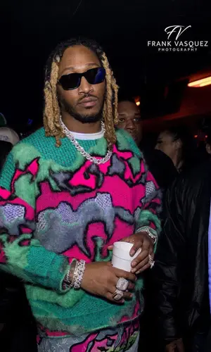 Future wearing Loewe sweater