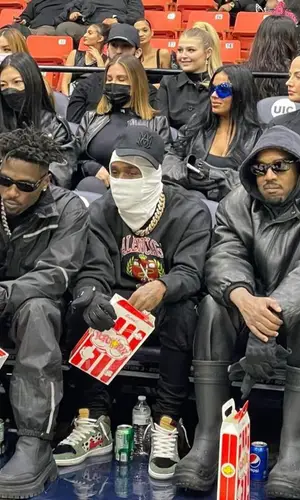 DaBaby wearing Nike other