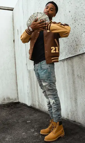 Funny Mike wearing Timberland boots