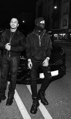 Sfera Ebbasta wearing 1017 Alyx 9SM shirt