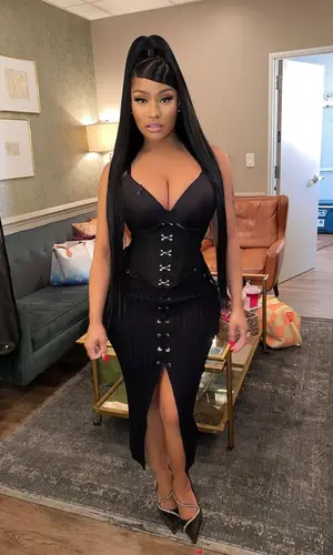 Nicki Minaj wearing Dion Lee other