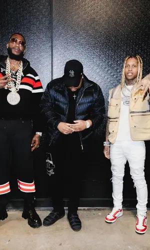 Jerry Production wearing Amiri jeans