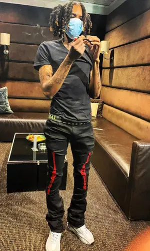 Lil Wop wearing Adidas other