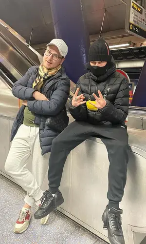 Obladaet’s Outfit in Arc'teryx Jacket, Nike Pants & Prada Hat (2022)