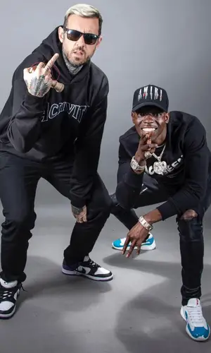 Adam22 wearing Ray-Ban eyewear